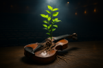 Des plantes qui écoutent de la musique classique